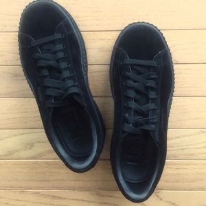 Platform/Creeper Sneakers Black